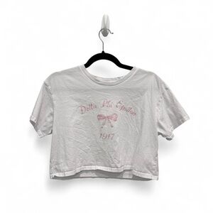 Delta Phi Epsilon Cropped Top